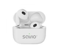 AURICULARES INALAMBRICOS SAVIO TWS-01 PRO WHITE