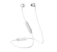Auriculares inalámbricos Sennheiser CX 350BT Bluetooth 5.0 - 10 horas de duración de la batería, carga rápida USB-C, botón de asistente virtual, conectividad de dos dispositivos - blanco (CX 350BT blanco)
