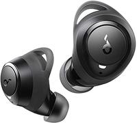 Auriculares inalámbricos soundcore by Anker Life, auriculares Bluetooth A1, potente sonido personalizado, tiempo de reproducción de 35 horas, carga inalámbrica, carga rápida USB-C, IPX7 impermeable