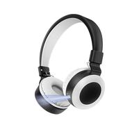 Auriculares inalámbricos Tarmeek 5.1 Bluetooth con subwoofer HiFi retráctil, auricular totalmente cerrado, inserción de tarjeta con cable,