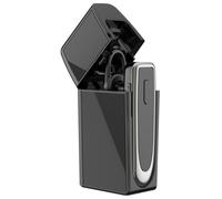 Auriculares InaláMbricos V5.0 HD Llamada Manos Libres Auriculares para TeléFono Celular ConduccióN Oficina Comercial Plata