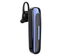 Auriculares Inalámbricos VBESTLIFE, Auricular Comercial Colgante de Oído, Auricular Manos Libres Bluetooth con Micrófono, 500 Horas de Tiempo de Espera para Conducir, Negro y Azul