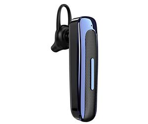 Auriculares Inalámbricos VBESTLIFE, Auricular Comercial Colgante de Oído, Auricular Manos Libres Bluetooth con Micrófono, 500 Horas de Tiempo de Espera para Conducir, Negro y Azul