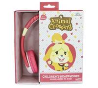 AURICULARES INFANTILES CON CABLE ANIMAL CROSSING ISABELLE CON VOLUMEN LIMITADO