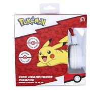 Auriculares infantiles Pokémon Pikachu con cable y volumen adecuado para niños