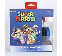 OTL Technologies Auriculares Infantiles Super Mario Y Amigos con Cable Y Volumen Adecuado NIÑOS
