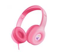 Auriculares Infantiles Trust Nouna Kids/ con Micrófono/ Rosas