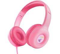 Auriculares Infantiles Trust Nouna Kids/ con Micrófono/ Rosas