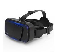 Auriculares inmersivos de realidad virtual para teléfono, 179 x 96 x 125 mm, distancia ocular ajustable, realidad virtual, auriculares con controlador para smartphones 4.7-7 (G10+B03)