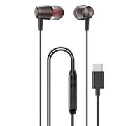 Auriculares internos ergonómicos USB C para dispositivos móviles, auriculares de rendimiento de sonido superior para teléfonos inteligentes y tabletas