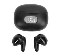 Auriculares Intérpretes, Auriculares Traductor Fuera de Línea Más de un Idioma para Viajes de Sonido Estéreo Inalámbrico (Black)