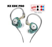 Auriculares intraaurales dinámicos con cable HiFi KZ EDX Pro (cian sin micrófono) 100 %