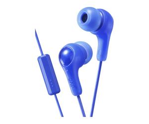 Auriculares intraaurales - JVC - HA-FX7M-A-E - Azul - Control remoto - Cable 1,0 m