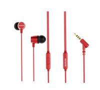 Auriculares intrauditivos aiwa estm-30rd/ con micrófono/ jack 3.5/ rojo