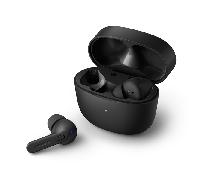auriculares intrauditivos bluetooth philips tat2206bk00 black ipx4 estuche de carga