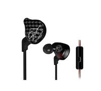 Auriculares intrauditivos con cable KZ ZST compatibles con conector de 3,5 mm y 1,2 m de longitud: diseño de fibra de carbono. Regalo sorpresa.