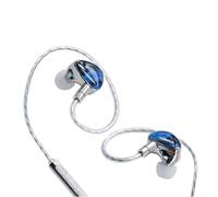 Auriculares intrauditivos con cable para juegos que ofrecen un sonido envolvente virtual 7.1 para mejorar la conciencia ambiental en mundo abierto y juegos (azul oscuro)