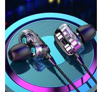 Auriculares intrauditivos con cable Sunjoy Tech con micrófono de 3,5 mm