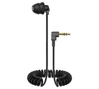 Auriculares Intrauditivos Con Cableado, Auriculares De Una Cara De 3,5 Mm - Auriculares Con Cable De Primavera,Auriculares Estéreo Con Cable De Muelle, Auriculares De Un Solo Lado Con Aislamiento De