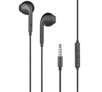 Auriculares intrauditivos con conector de 3,5 mm, control remoto y micrófono