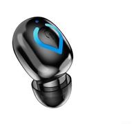 Auriculares intrauditivos de un solo lado de audio de alta resolución de carga rápida compatibles con USB-C, ajuste seguro para correr, negro (blanco)