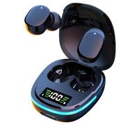 Auriculares intrauditivos inalámbricos Bluetooth con Funda de Carga compatibles con Apple y Android, conexión Dual, micrófono Integrado, Sonido estéreo, Modelo 19