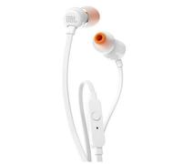 JBL T110 Auriculares Con Cable + Control Y Micrófono | Blanco