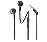 Auriculares Intrauditivos JBL Tune 205/ con Micrófono/ Jack 3.5/ Negros