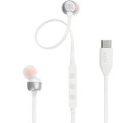 Auriculares Intrauditivos JBL Tune 310C/ con Micrófono/ Blancos