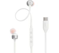 Auriculares Intrauditivos JBL Tune 310C/ con Micrófono/ Blancos