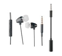 AURICULARES INTRAUDITIVOS MUVIT MUHPH0016 NEGROS
