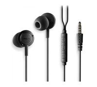 Auriculares intrauditivos ngs cross drift/ con micrófono/ jack 3.5/ negros