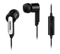 Auriculares Intrauditivos Philips SHE1405/10/ con Micrófono/ Jack 3.5/ Negros