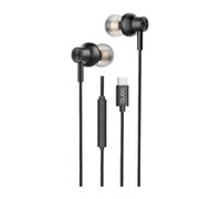 Auriculares Intrauditivos Qubo AU-300C/ con Micrófono/ USB Tipo-C/ Negros