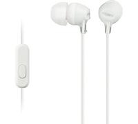 Auriculares Intrauditivos Sony MDR-EX15AP/ con Micrófono/ Jack 3.5/ Blancos