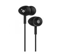 Auriculares intrauditivos sunstech pops black - 100-10000hz - micrófono integrado - jack 3.5mm - cable 1.2m