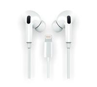 Auriculares Intrauditivos Tech One Tech earTECH HOP TEC1202/ con Micrófono/ Lightning/ Blancos