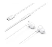Auriculares intrauditivos vention echo lite usb-c in-ear/ con micrófono/ usb tipo-c/ blancos