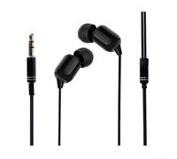 Auriculares intraurales, 3 metros, cables con cable extralargos, sonido estéreo súper bajo, potente audio de baja frecuencia para amantes de la música y jugadores (rojo)