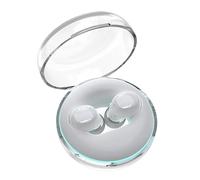 Auriculares intraurales inalámbricos con cancelación de ruido, con batería de 200 mAh y alcance de 10 m, auriculares inalámbricos para desplazarse, dormir, viajar, estudiar, oficina, deportes, música