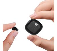 Auriculares invisibles pequeños para niños, inalámbricos, para dormir, Bluetooth, auriculares intraurales, auriculares suaves con cancelación de ruido para dormir, auriculares espía para orejas