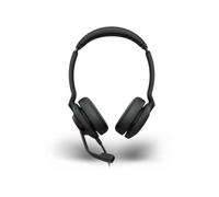 Auriculares Jabra con cable USB Type-C/A para oficina con micrófono y protección auditiva negros