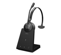 Auriculares Jabra Engage 45 SE inalámbricos DECT con micrófono Boom y protección auditiva negro