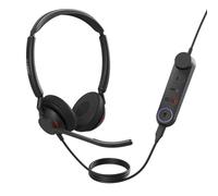 Auriculares Jabra Engage 50 II con cable USB-C para oficina y call center con cancelación de ruido negros