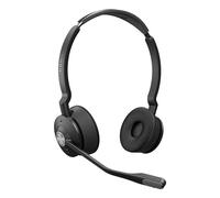 Jabra Engage 75 SE - Auriculares inalámbricos Bluetooth USB-A a USB-C Ideales para oficinas ruidosas, tecnología de micrófono Avanzada, Base de Carga, se Conecta a Dos Dispositivos