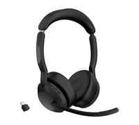 Jabra Evolve2 55 Link380c MS Stereo: auriculares estéreo inalámbricos con USB-C certificados para Microsoft Teams.