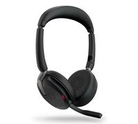 Jabra Evolve2 65 Flex Auriculares Inalámbrico y alámbrico Diadema Oficina/Centro de llamadas Bluetooth Negro