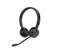 Jabra Evolve 65 TE - Bluetooth, USB-A - Auriculares estéreo inalámbricos certificados para MS Teams | sin estación de trabajo