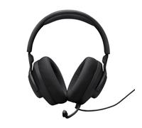 Auriculares JBL con cable Quantum 100M2 sonido envolvente, micrófono desmontable y negro