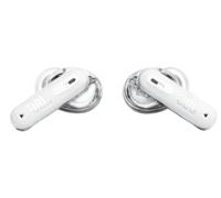 JBL Tune Beam Ghost 2, auriculares inalámbricos con cancelación de ruido y Bluetooth, hasta 48 hrs de autonomía, IP54 resistentes al agua y al polvo, diseño ergonómico, White Ghost